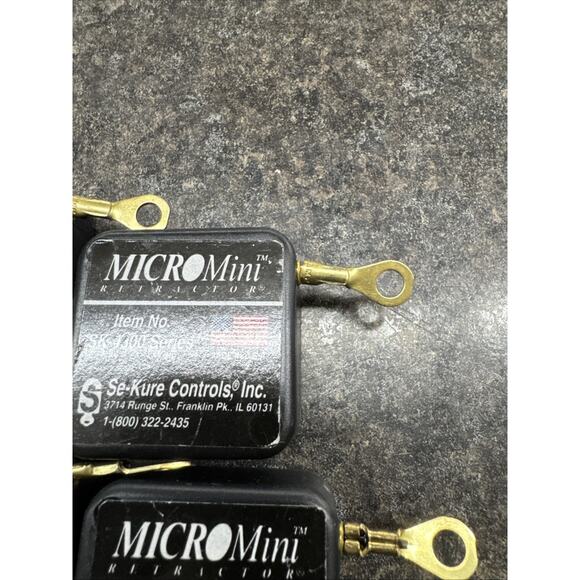 Micro Mini Retractor 4' Cable Theft Prevention Merchandise Display. NEW Pk Of 20 - Picture 6 of 6